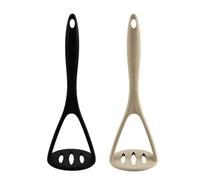 LIXSAZSE Schiacciapatate in silicone facile da integrare, per alimenti per