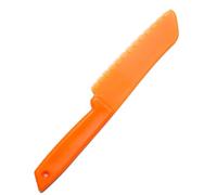 LIXSAZSE Set da cucina per bambini in vera plastica Bellissimi utensili da cucina Pentole Pane Torta Lattuga Bordi seghettati Maniglie ergonomiche, tipo 5