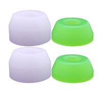 LIXSAZSE Set di 4 boccole per skateboard, include boccole superiori e inferiori progettate per prestazioni fluide dei truck. 4 per skateboard, include 2 superiori e 2 inferiori.