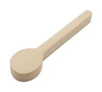 LIXSAZSE Set di cucchiai in legno grezzo per intaglio, faggio e noce, kit per intaglio e del legno grezzo per principianti, densità e consistenza uniformi, facili da realizzare. FACILE DA FARE: il