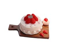LIXSAZSE Set di mobili per case delle bambole, vetrina di torte in miniatura, esperienze gioco finzione immersive, per favore, bambini lontani sotto i 12 . Collezione , Stile F