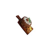 LIXSAZSE Set di mobili per case delle bambole, vetrina di torte in miniatura, esperienze gioco finzione immersive, per favore, bambini lontani sotto i 12 . Collezione , Stile I