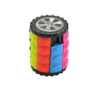 LIXSAZSE Slide Twist Rubix Cube Puzzle Game Coinvolgente divertimento sensoriale per bambini Adulti Splendidamente progettato per alleviare lo stress Rompicapo Puzzle Calza