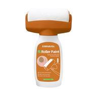 LIXSAZSE Spazzola a rullo con la propria spazzola Facile da eliminare per strumenti extra Rulli in ABS per decorazioni murali Pennello a rullo Pennello
