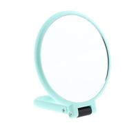 LIXSAZSE Specchio da appoggio con funzione bifacciale, essenziale per chiunque voglia una routine di trucco delle dimensioni adatte a metterla in borsa. Specchio da trucco ingranditore bifacciale.