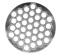 LIXSAZSE Stampo per gnocchi 37 fori Stampo robusto fai-da-te Accessori per stampi in alluminio di grandi dimensioni Strumenti di cottura riutilizzabili Macchina per pasticceria da cucina