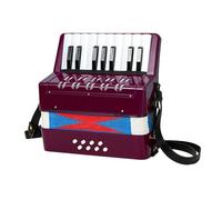 LIXSAZSE Strumento musicale a fisarmonica durevole per un'esperienza di gioco migliorata. Regalo per bambini amanti della musica, bello e resistente. Che siate musicisti o , Viola , 23x10x23cm