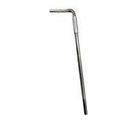 LIXSAZSE Supporto per percussioni cromato, accessorio per campanaccio, facile da montare, per collegare diversi tom o campanacci. Se sei un appassionato di batteria, supporto per