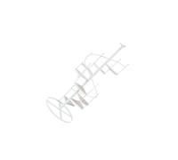 LIXSAZSE Supporto per piante a Per scala a 8 livelli, supporto per vasi da fiori, resistente, in legno e, elegante, per cucina, spirale, scaffale portavasi