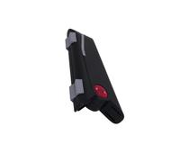 LIXSAZSE Supporto per ukulele resistente, robusto e leggero con cuscinetto in silicone, adatto per violino e mandolino, realizzato in ABS resistente e silicone, con fascetta, adatto per strumenti