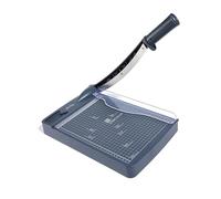 LIXSAZSE Taglierina circolare per carta spessa, progettata con protezioni di sicurezza, lama e vassoio portaoggetti per una maggiore praticità.