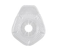LIXSAZSE Tampone per foro tergicristallo Premium per universale per bracci tergicristallo auto Polvere detriti in SUV e camion lascia protezione antipolvere per foro braccio, chiaro, 9.8x7.5 cm
