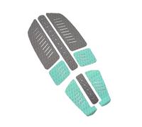 LIXSAZSE Tappetino Antiscivolo per tavola da Surf, Adatto per Tecniche di Surf Innovative e Appassionati di Sport Acquatici, Accessori, Tappetino Regolabile per Barche, Sport Acquatici, Grigio Verde