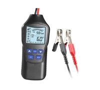 LIXSAZSE Tester di capacità della batteria digitale compatto da 12 V/24 V per l'analisi del Per sistema di avviamento Tester capacità della batteria Carico 100-2000 CCA 12/24 Digitale Auto Barca