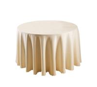 LIXSAZSE Tovaglia per la casa, Il Ristorante, la Cerimonia Nuziale, Il Banchetto, la tovaglia, la scrivania, la Decorazione Lavabile, l'ornamento del Festival, Beige, 1.8 m