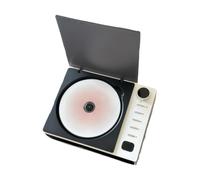 LIXSAZSE Vecchio lettore CD con funzionalità Bluetooth Altoparlanti Hi-Fi per un suono chiaro ABS Cd Player come lettore Disk, bianco