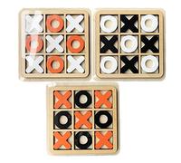 Lixuhdyu Gioco - Gioco Di Tris In Legno | Classico Gioco Da Tavolo In Legno Fatto A Mano | Giochi Da Tavolo Interattivi Per Bambini E Adulti