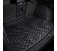LiYaBaiHuo Auto Pelle Tappetini Bagagliaio per Au-di Q3 Sportback 2019-2023, Posteriore Protezione Baule Tappetino Fodera Bagagli Accessori,A/Black