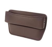 LiYaBaiHuo Organizer per Sedile Auto BMW X1 U11 2022-2025, Pelle Marrone, Moderno di Lusso