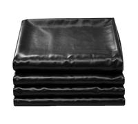 Liyadolaam Black Pond Liner Heavy Duty Pond Membrane for Fish Pond 1x8m 2x4m 3x3m 4x5m 6x7m 7x12m 10x15m Impermeable Ponds Liners HDPE Flexible Ponds Lining Film(5x6m)