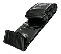 Liyadolaam Pellicola Impermeabile per Stagno Nera Resistente UV, 0,13mm, per laghetti all'aperto, stagni per Pesci, Lago Artificiale, fontane da Giardino, Paesaggio Impermeabile(5x5m)