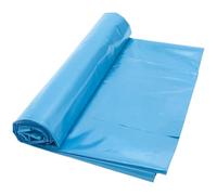 Liyadolaam Rivestimento laghetto Blu HDPE, sottostrato Preformato da 0.16mm laghetti Koi, Giardini Acquatici, Letti rialzati, cascate nel Cortile - Durevole e Sicuro per i Pesci(6x10m)