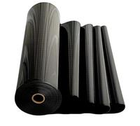 Liyadolaam Telo per laghetto Nero Flessibile HDPE 0,13 mm Resistente ai Raggi UV per laghetti Koi Laghetti di Loto Fontana da Giardino Cascata