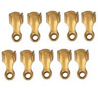 Liyafy 10 valvole di scarico in metallo per chiave dell'acqua, accessori da 27 mm, base di montaggio per tromba