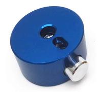 Liyafy 1pc Lega di Alluminio Quick-set Piatto Mate Dado per Percussione Strumento Parti Blu