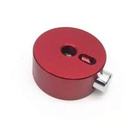 Liyafy 1pc Lega di Alluminio Quick-set Piatto Mate Dado per Percussione Strumento Parti Rosso