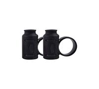 Liyafy 2pcs Drum Stick Clip di Controllo Anello Dito Antiscivolo Bacchette Accessori Per BATTERIA Principianti Pratica - Nero