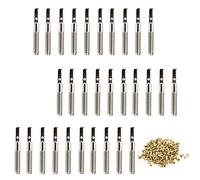 Liyafy 30 pezzi 40 mm chiodi per l'accordatura con rivetti in ottone set di rivetti per Lyre Arpa piccola strumento musicale a corda per arpa