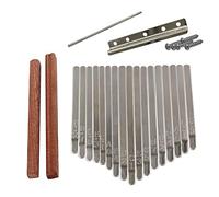 Liyafy - Kit da 17 chiavi Kalimba fai da te, per pianoforte 17 chiavi Kalimba DIY + ponte