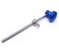 Liyafy Pedale per grancassa, accessorio per strumento a percussione, in acciaio inox, colore blu