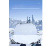 liyananli Copriparabrezza per Nissan Note I (E11) 2010-2020 Invernale Impermeabile con Protezione Totale Antighiaccio Antineve e Raggi UV,150 * 110/A