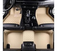 liyananli Tappetini Auto per Audi R8 2007 2008 2009 2010 2011 2012 2013 2014 (RHD) in Pelle PU, Impermeabili e Antiscivolo - Set Completo Personalizzato per Interni,Beige/A