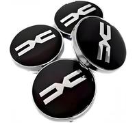 LIYANDAFA 4 Pezzi Coprimozzi ABS Auto per Dacia Manifesto (Concept) 2023, Coprimozzo per Centro, Conversione Auto Copertura Centrale Ruota Coprimozzi (OD 60mm)