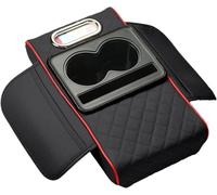 LIYANDAFA Cuscino per Bracciolo Centrale Auto per KIA Rio 2011-2025, Protezione Console Centrale Multifunzionale con Portabicchieri E Porta Telefono