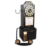 LIYANSBH Arredamento da Parete per Telefono Antico Vintage, Modello di Telefono Decorativo con Filo retrò Creativo, Bar caffetteria per la casa Oggetti di Scena per Telefono Fisso Vecchio Stile