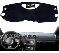 LiyanWu Auto Coperture Cruscotto per Audi TT 8J MK2 2007~2014, Tappetino Cruscotto Auto Tappetino Anti-Luce Dash Board Mat Protezione Solare Pad per Cruscotto
