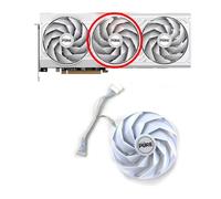 LIYANYG per 95 Millimetri 6PIN FD10015M12D RX7700XT 7800 7900 XT OC GPU Ventola per Sapphire per Pure per Radeon RX 7700 Ventola della Scheda Grafica(B)