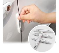 LiYeeYP 4 Pezzi Paracolpi Portiere Auto per Leapmotor T03 e Altre Auto, Protezione per Bordi per Auto Porte Accessori Auto,White