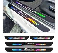 LiYeeYP 4 Pezzi Stainless Steel Guard Soglia Porta, per Audi A4 Avant B9 8W I 2015-2024 Pellicola Protettiva in Adesivo batticalcagno Protezione