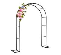 LIYI929GP 1.8m 2.4m 3m ArcoDa Giardino, Arcos Rampicanti Archi Da Giardino, Pergole In Metallo, Traliccio Dells'arcoPer Piante Rampicanti All'aperto, Con Base Rimovibile, Stabile, Facile Da Montare