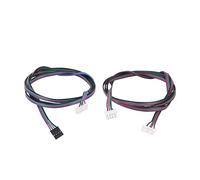 LIYIANWAN tianwandong 1 pz. Cavi for motore passo-passo da 10 cm/50 cm/100 cm/150 mm, cavo di prolunga PH2.0 a 6 pin, terminale nero XH2.54 for parti di stampante 3D.(White-White terminal,2M)