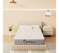 LIYIH Materassi gemelli, materasso Twin XL da 20 cm, materasso in memory foam, materasso per camere dei bambini, morbido e confortevole, certificato CertiPUR-US, grigio