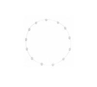 LIYINGFUING Gioielli geometrici della stella della signora della collana della perla di Cer, Metallo