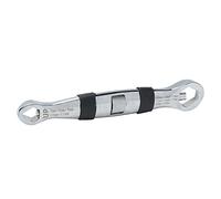LIYJTK 23 in 1 chiave regolabile versatile versatile a doppia estremità cromata in acciaio vanadio flat shenk shank spanner 7 19 mm per riparazione automatica domestica