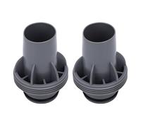 LIYJTK 2PCS Pool Hose Adapter Plastic Leak Proof Design 1.5 Inch Pool Filter Pump Hose Adapter for Pool Maintenance Outdoor Use