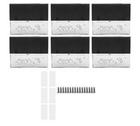 LIYJTK 6 Pezzi Colore Solare per Esterno COILE Cambiamento LUCI LED Supporto Luce Calda + RGB per Il Patio di Recinzione del Balcone Stair Garden